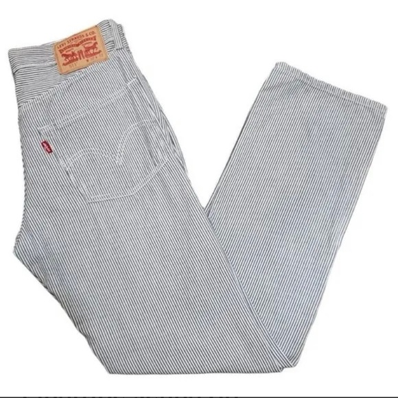 LEVIS STRIPED DENIM - Picture 2 of 9